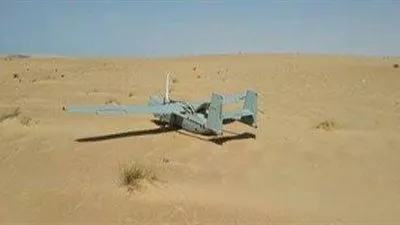 مصدر أمنى: التحفظ على طائرة بدون طيار بعد تعرضها لهبوط اضطرارى شرق العريش