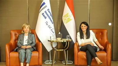 وزيرا التعاون الدولي والطيران يبحثان تعزيز التعاون مع  بنك الاستثمار الأوروبي