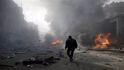 مقتل 16 شخصا في قصف جوي روسي على إدلب