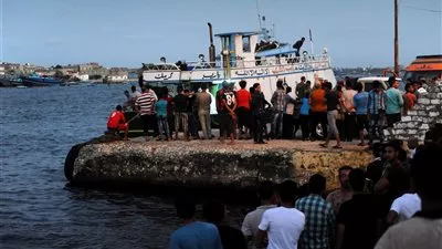 السجن من 7 إلى 10 سنوات لـ 56 متهما في قضية غرق مركب رشيد